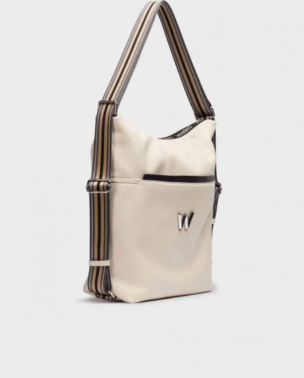 Wonders Bolso Amatista Bicolor Crema^ Grandes