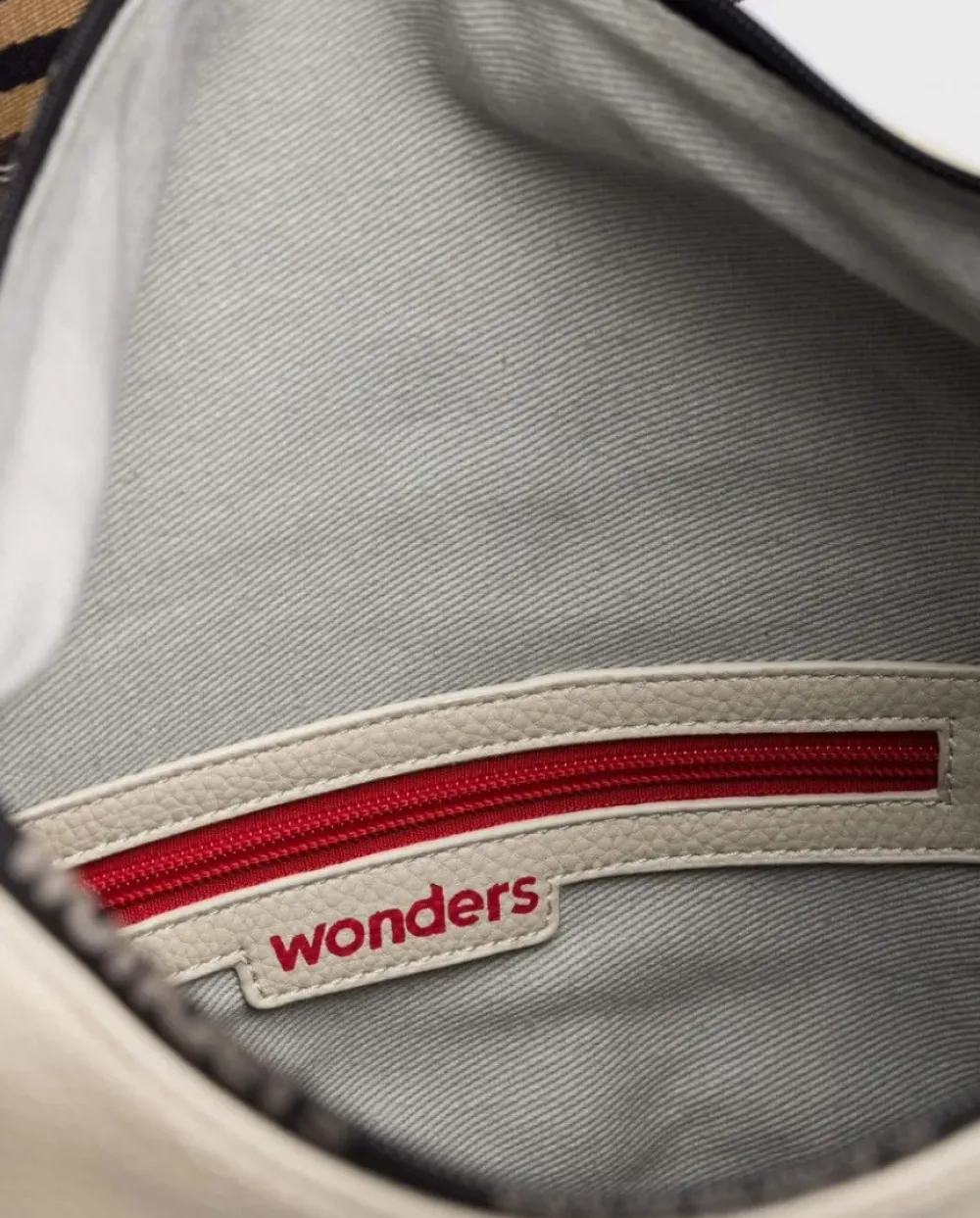 Wonders Bolso Amatista Bicolor Crema^ Grandes