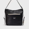 Wonders Bolso Amatista Bicolor Negro^ Grandes