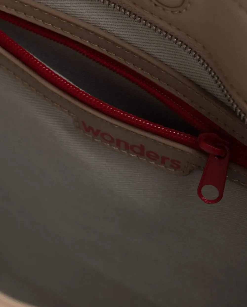 Wonders Bolso Lupe Marron^ Grandes