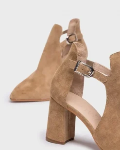 Wonders Botin Roca Marron^ Tacones