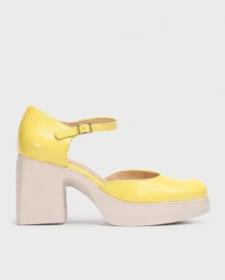 Wonders Mercedita Lala Amarillo^ Tacones