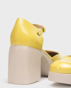 Wonders Mercedita Lala Amarillo^ Tacones