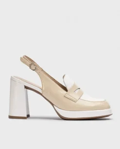 Wonders Mocasin Amelia Bicolor^ Tacones