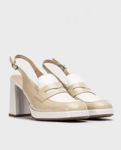 Wonders Mocasin Amelia Bicolor^ Tacones