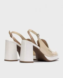 Wonders Mocasin Amelia Bicolor^ Tacones