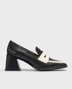 Wonders Mocasin Fiodor Negro^ Tacones