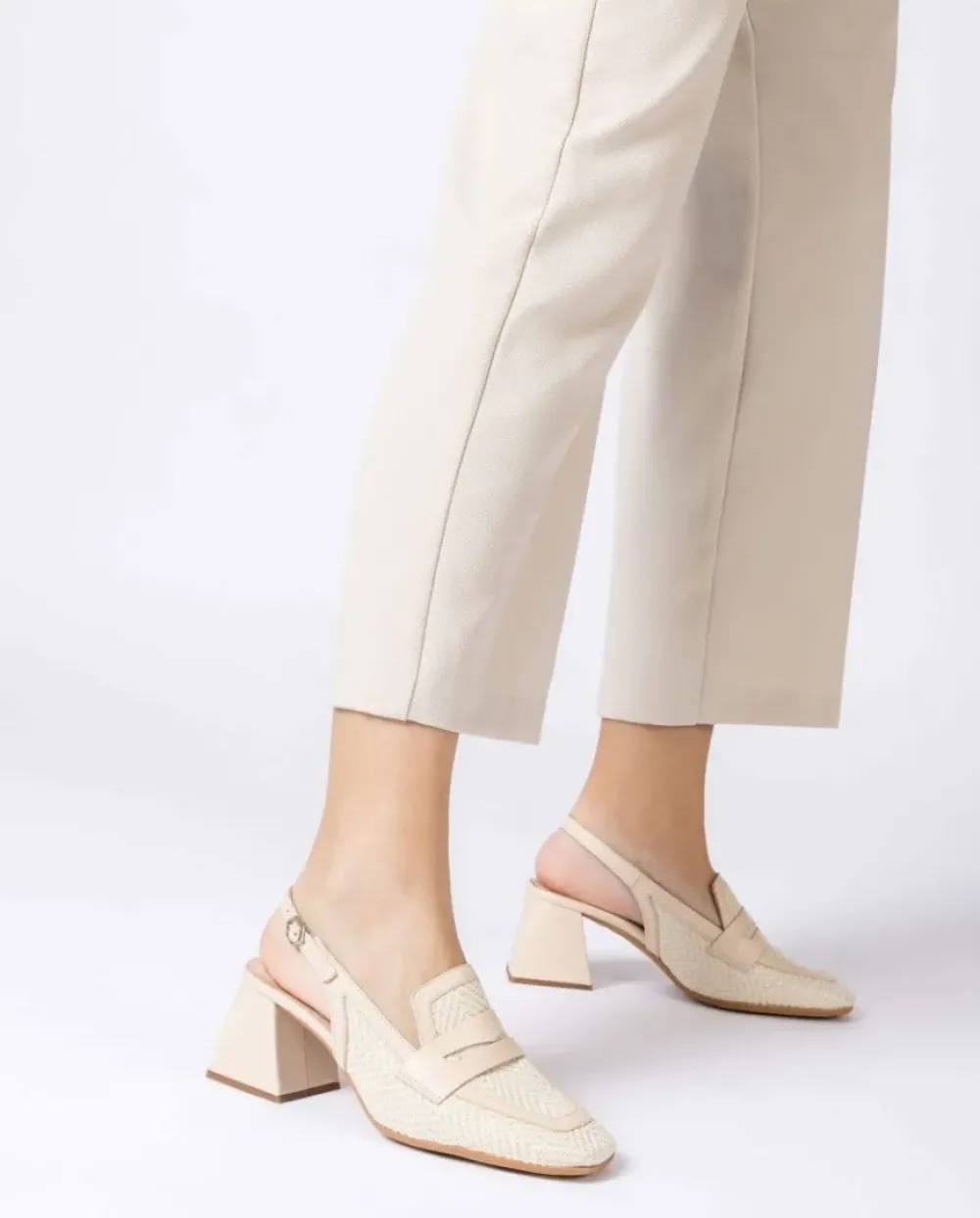 Wonders Mocasin Marsha Bicolor^ Tacones