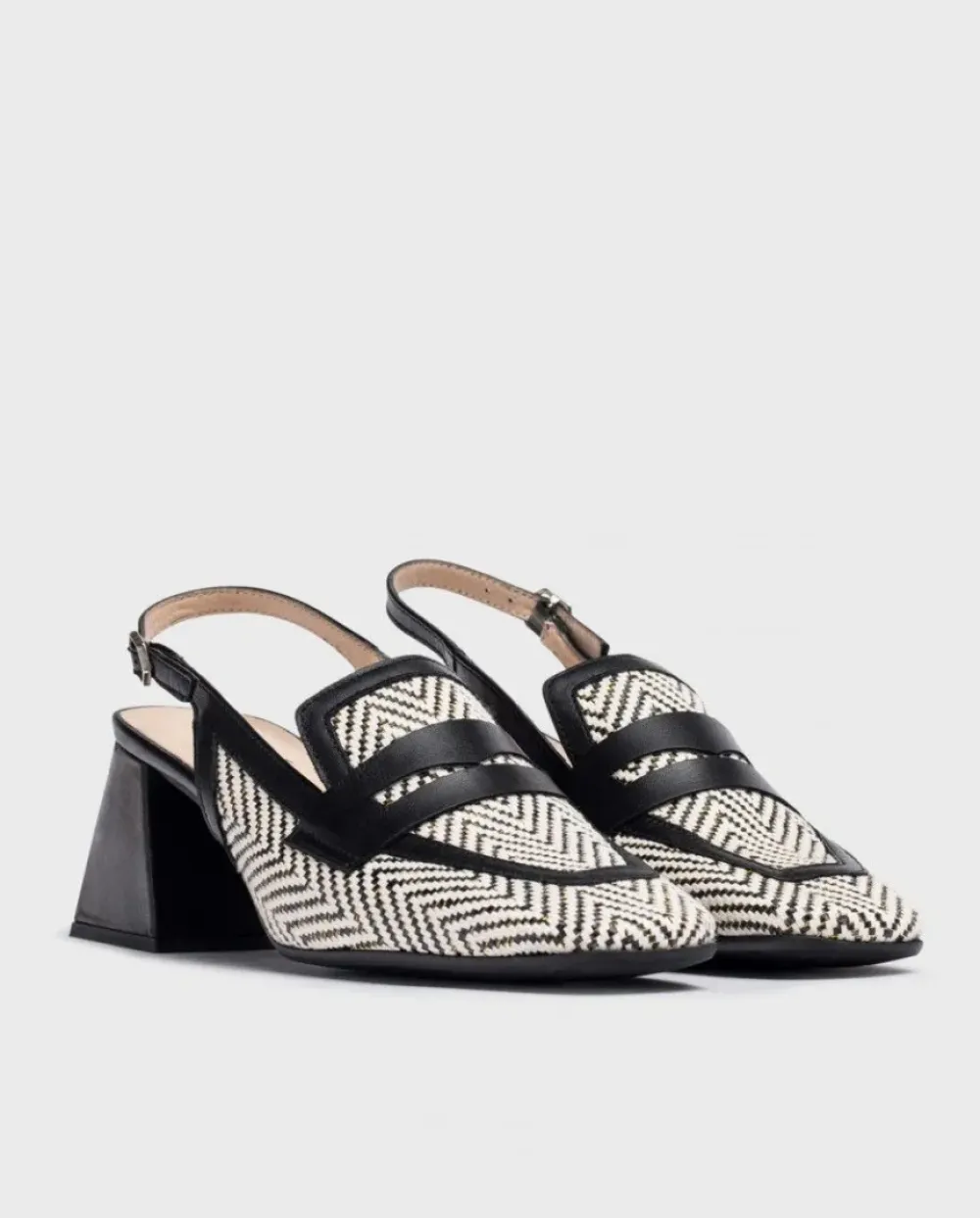 Wonders Mocasin Marsha Bicolor^ Tacones