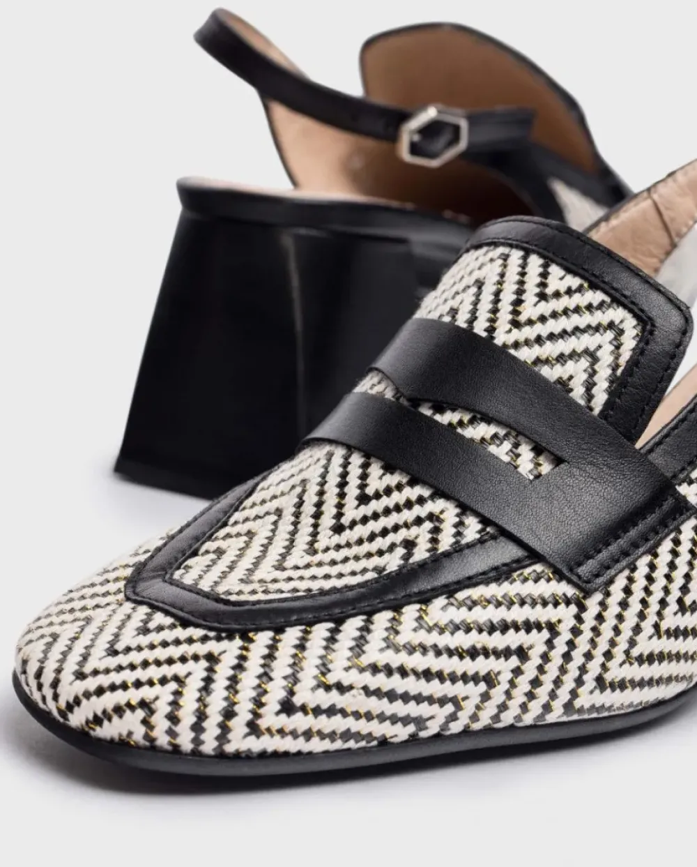 Wonders Mocasin Marsha Bicolor^ Tacones