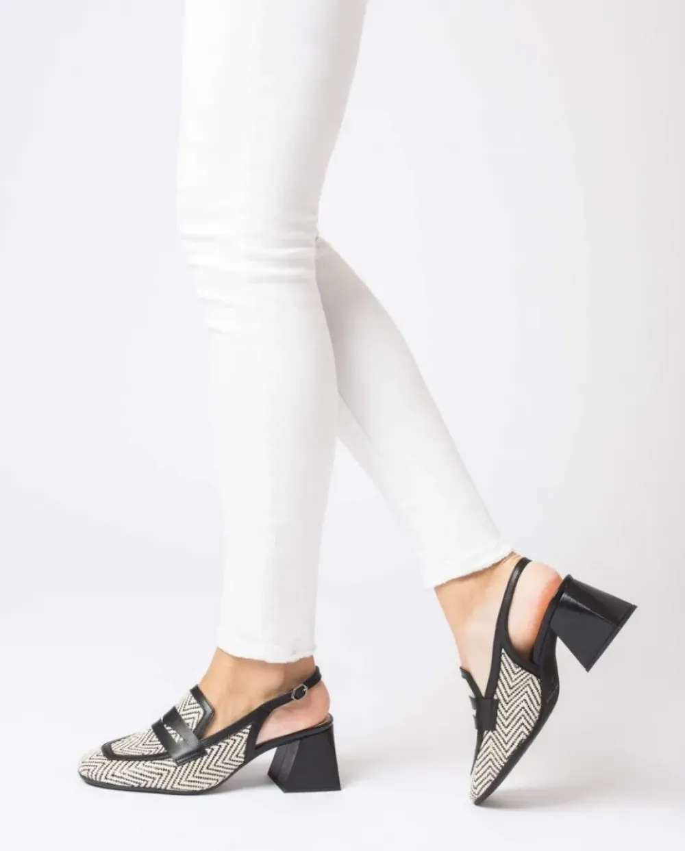 Wonders Mocasin Marsha Bicolor^ Tacones