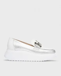 Wonders Mocasin Montreal Plata^ Plataformas