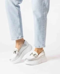 Wonders Mocasin Montreal Plata^ Plataformas