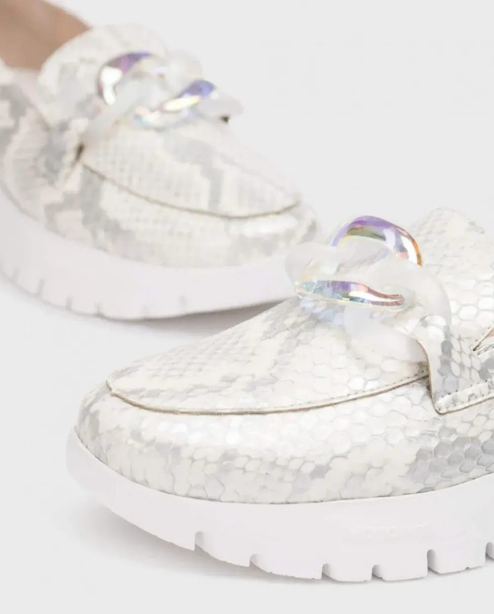 Wonders Mocasin Rose Blanco^ Planos