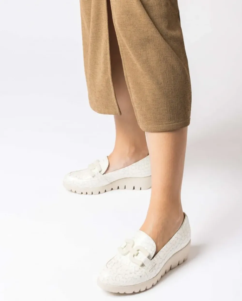 Wonders Mocasin San Marino Blanco^ Cuñas