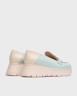 Wonders Mocasin Venecia Bicolor^ Plataformas