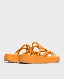 Wonders Sandalia Cuna Eladia Naranja^ Planos