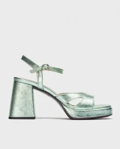 Wonders Sandalia Frida Azul^ Tacones