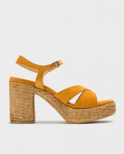 Wonders Sandalia Giorgia Naranja^ Tacones