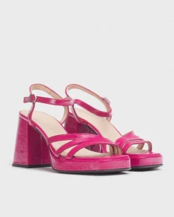 Wonders Sandalia Love Fuxia^ Tacones