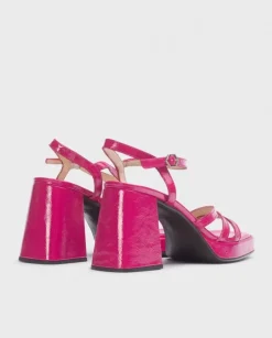 Wonders Sandalia Love Fuxia^ Tacones