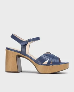 Wonders Sandalia Marisol Azul^ Tacones
