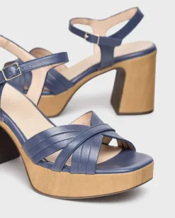 Wonders Sandalia Marisol Azul^ Tacones