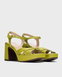 Wonders Sandalia Marisol Verde^ Tacones