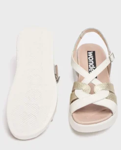 Wonders Sandalia Paterna Bicolor^ Sandalias