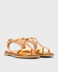 Wonders Sandalia Plana Jimena Naranja^ Sandalias