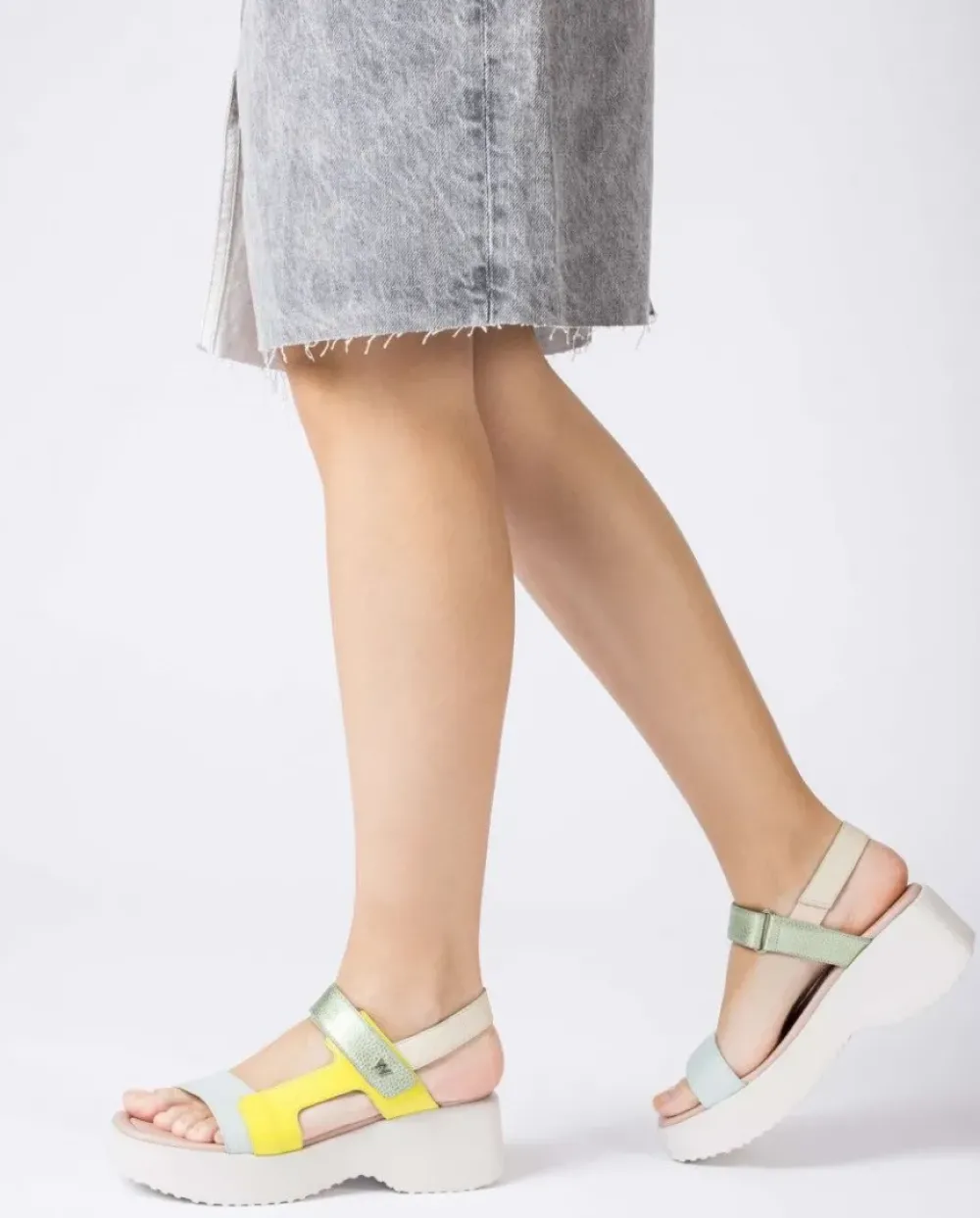 Wonders Sandalia Telva Negro^ Sandalias