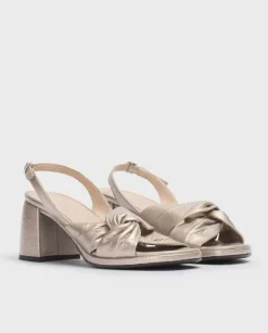 Wonders Sandalia Wild Dorado^ Tacones