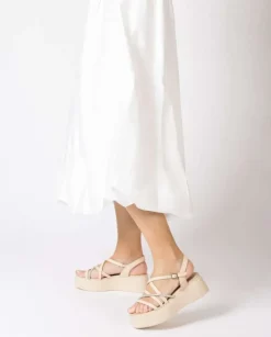 Wonders Sandalias Con Plataforma Martina Beige^ Sandalias