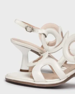 Wonders Sandalias De Tacon Iris Blanco^ Tacones