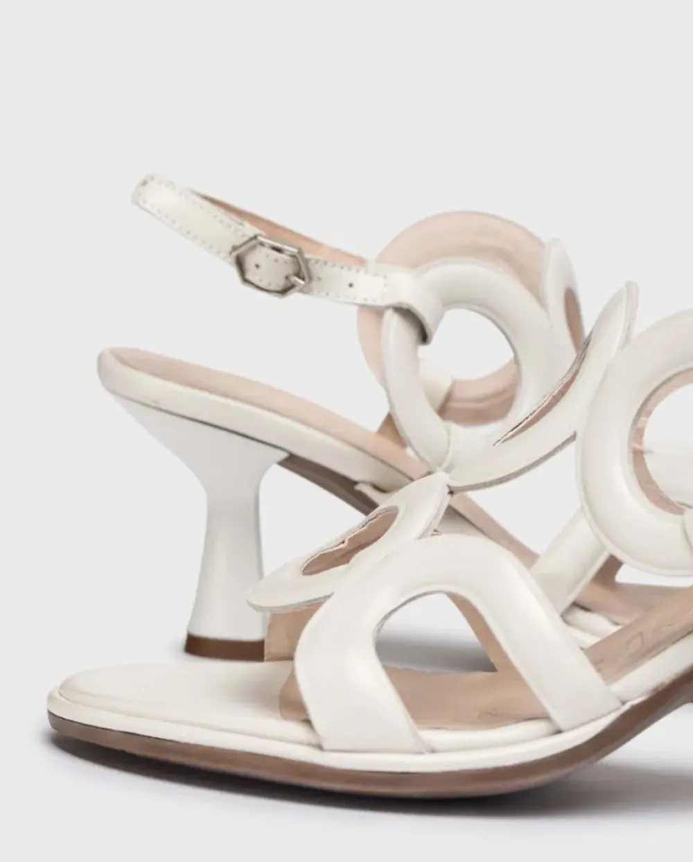 Wonders Sandalias De Tacon Iris Blanco^ Tacones