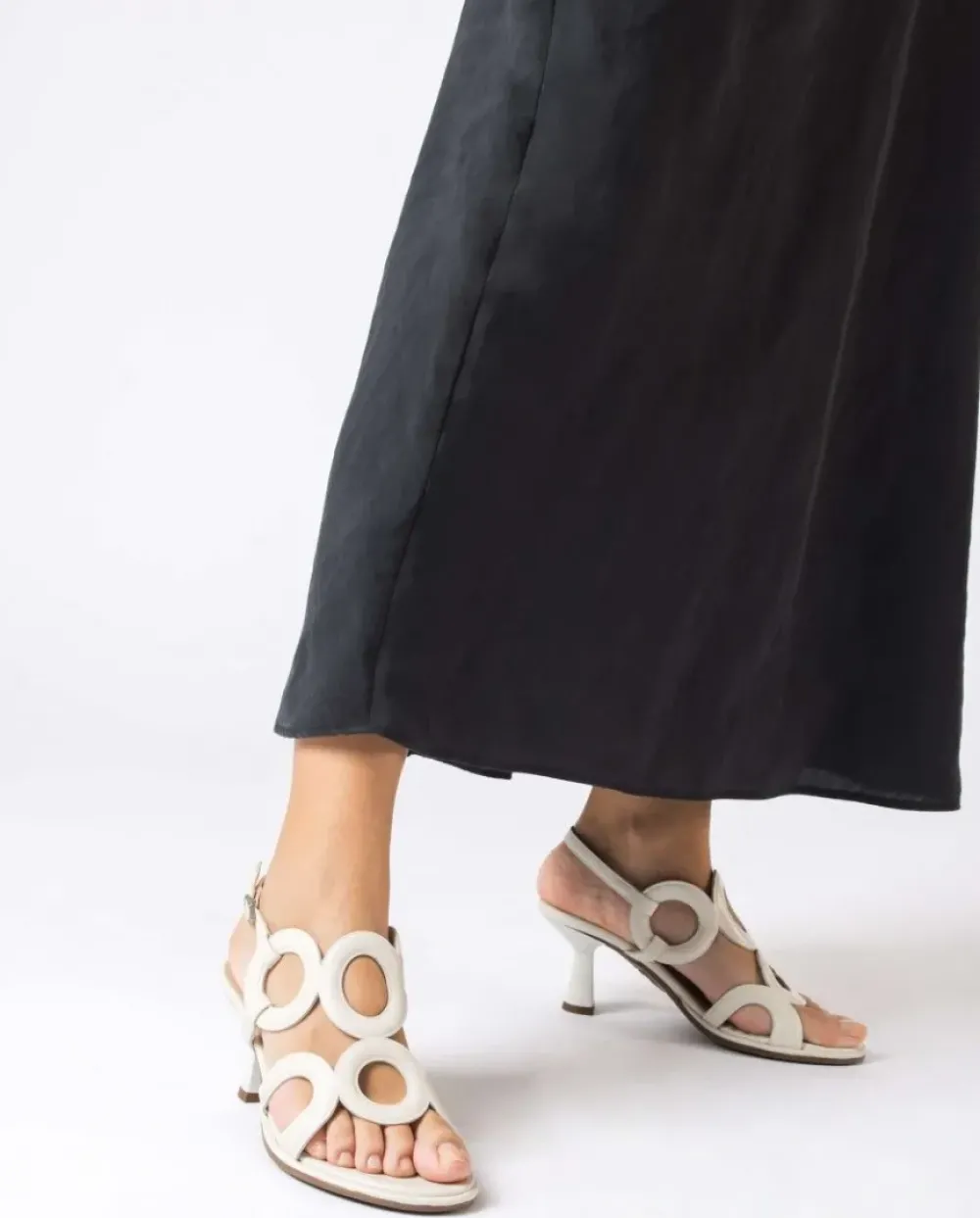 Wonders Sandalias De Tacon Iris Blanco^ Tacones