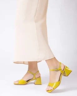 Wonders Sandalias De Tacon Isabel Verde^ Tacones