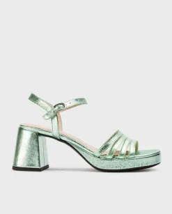 Wonders Sandalias De Tacon Zaida Azul^ Tacones