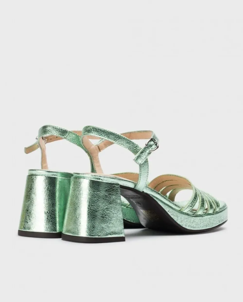 Wonders Sandalias De Tacon Zaida Azul^ Tacones