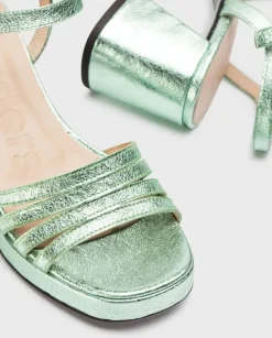 Wonders Sandalias De Tacon Zaida Azul^ Tacones