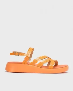 Wonders Sandalias Motril Naranja^ Planos