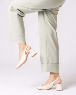 Wonders Sandalias Tacon Jazmin Blanco^ Tacones