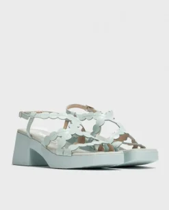 Wonders Sandalias Tacon Neus Azul^ Sandalias