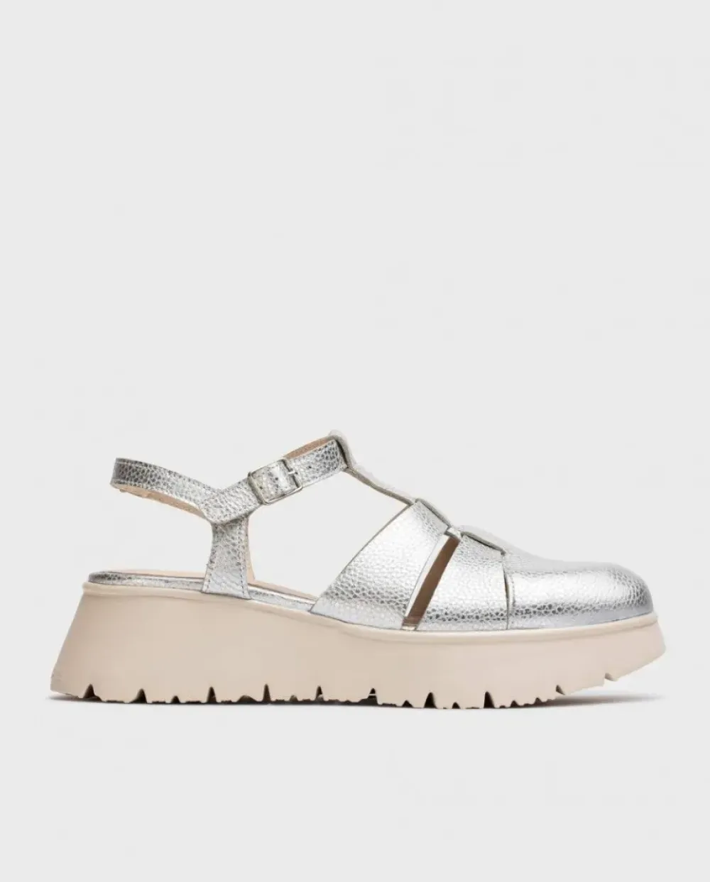 Wonders Silver Zagreb Multi- Straps^ Plataformas