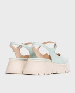 Wonders Zapato Basilea Azul^ Plataformas