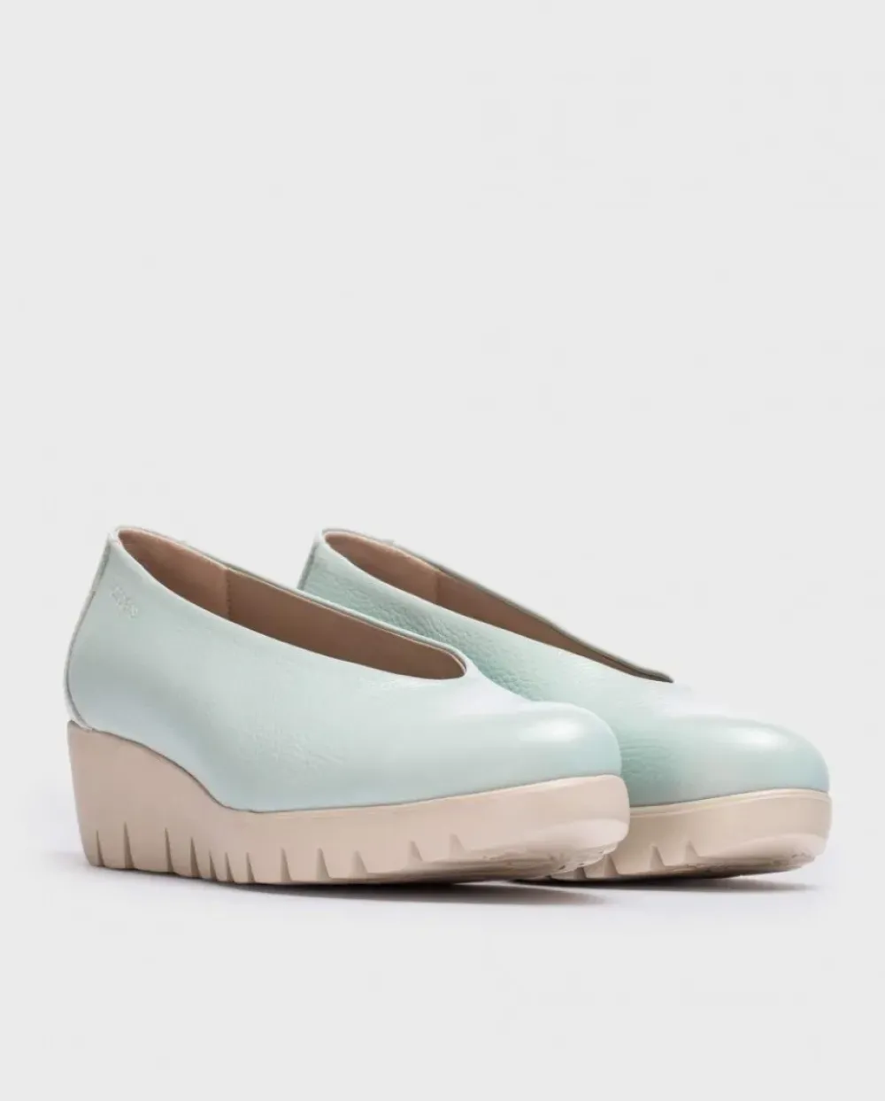 Wonders Zapato Fly Azul^ Cuñas