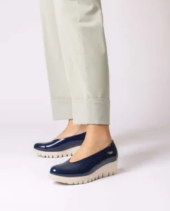 Wonders Zapato Fly Indigo^ Cuñas
