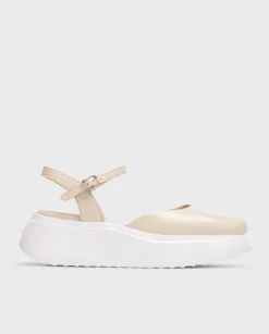 Wonders Zapato Manila Crema^ Plataformas