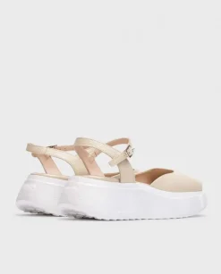 Wonders Zapato Manila Crema^ Plataformas