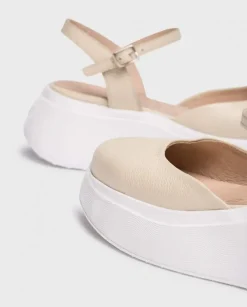 Wonders Zapato Manila Crema^ Plataformas